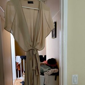 Trenchcoat/cardigan Nude Very lightweight